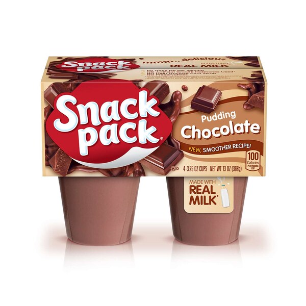 Snack Pack Pudding Chocolate 13 Oz., PK12